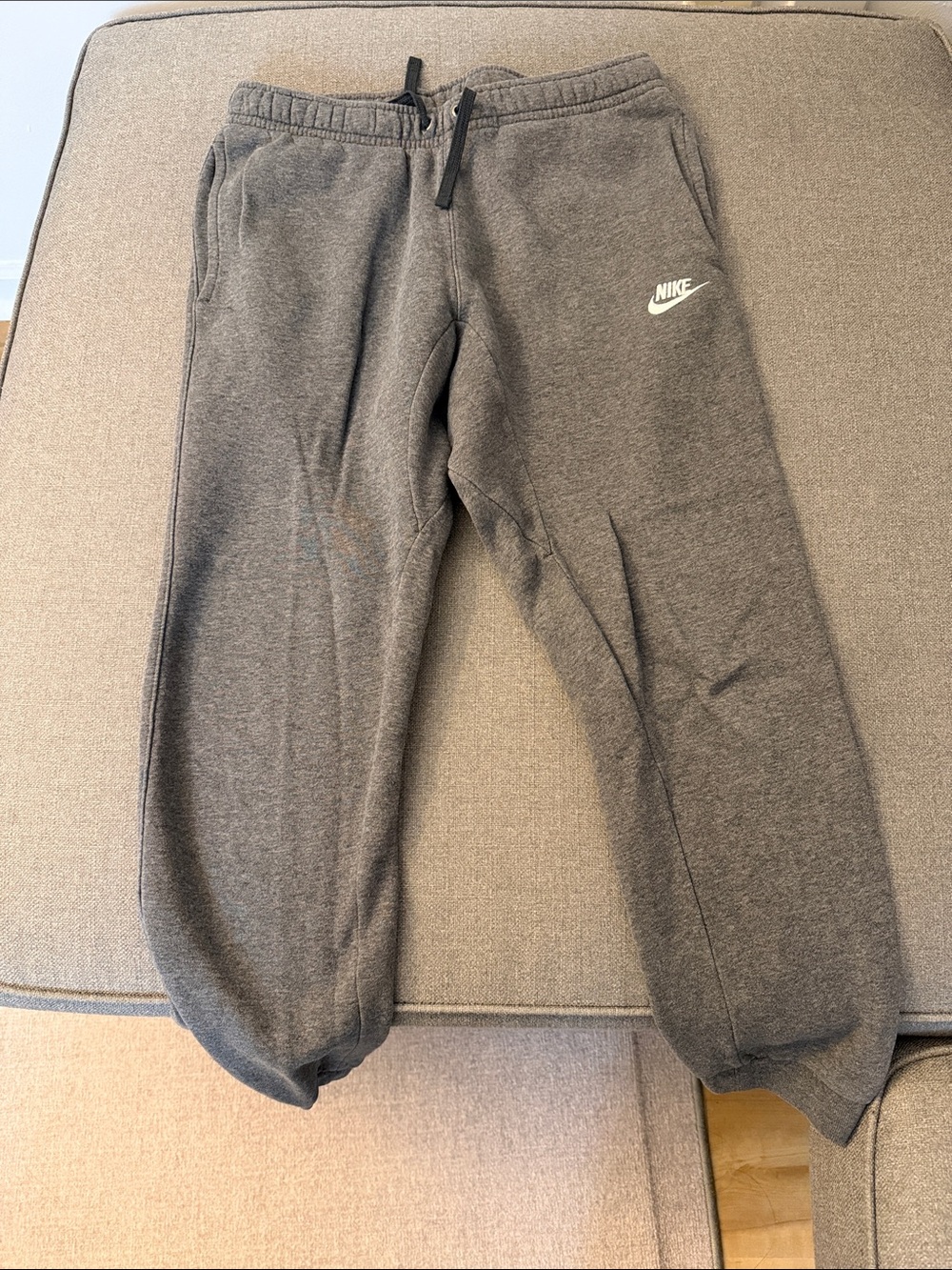Nike Kids Gray Drawstring Joggers
